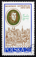 Postage stamp Poland 1970 Nicolaus Copernicus