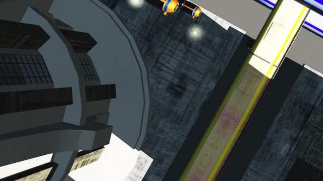 Future City Traffic 3D animation