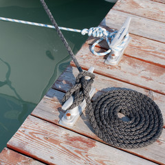 coiled rope