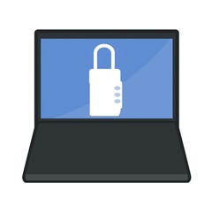 Cadenas dans un ordinateur portable