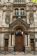 Obraz premium Lycée Chaptal à Paris 17ièm