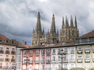 Obraz na płótnie Canvas Katedra w Burgos, Hiszpania