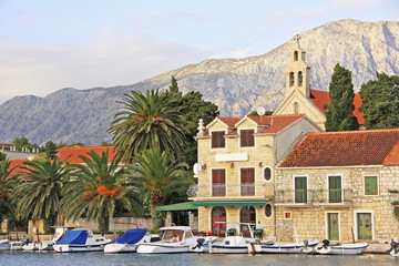 Waterfront of Hvar town, Hvar island, Croatia