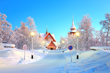 Kiruna cathedral Sweden