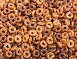 breakfast cereal  close up top view