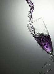 water in slow motion 