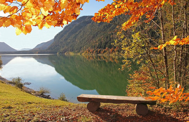 Lieblingsplatz am Sylvensteinsee