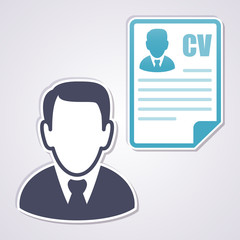 Curriculum Vitae concept