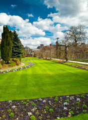 Nice park in the city