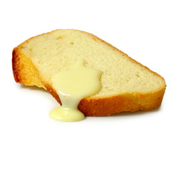 bread and condensed milk