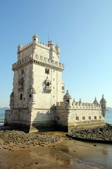 Obraz premium Torre de Belém in Lisbon, Portugal