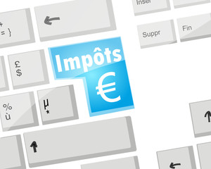 Clavier : Impôts Euros