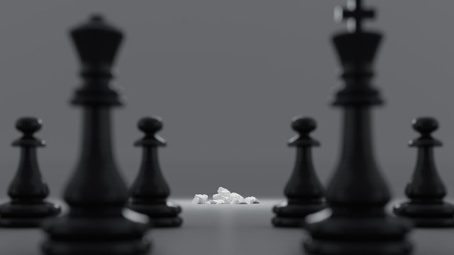 black and white Chess