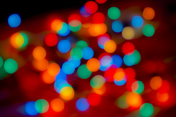 Fototapeta premium Festive bokeh