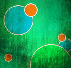 Grüner Kreis Hintergrund