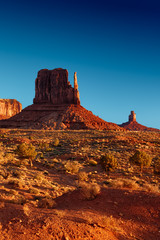 Sunrise on Monument Valley, USA