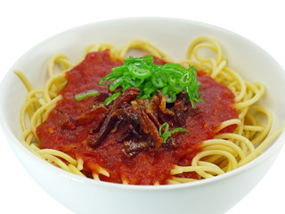spaghetti arrabiata