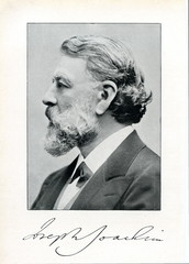 Hungarian violinist and conductor Joseph Joachim