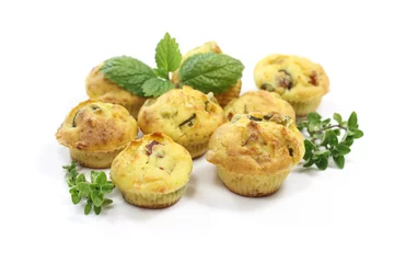 Rolgordijnen Voorgerecht muffin