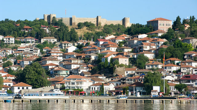 Old Ohrid And Samoil Castle, Republic Of Macedonia