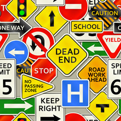 Road Sign Background