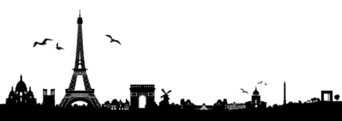 Obraz premium Paris Skyline