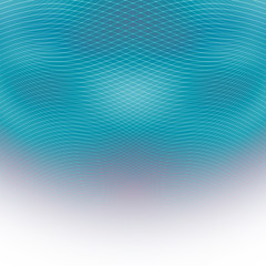 Blue abstract lines and light background.