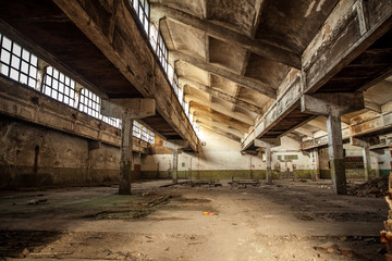 Obraz premium Old factory
