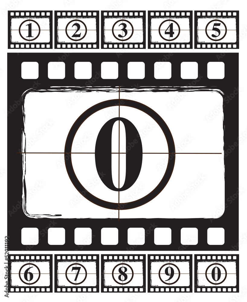 Canvas Prints cinema ribbon