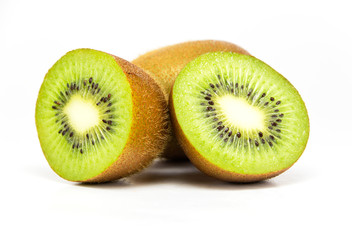 Fototapeta premium kiwi fruit isolated on white background