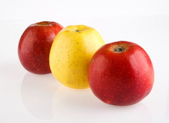 three apples