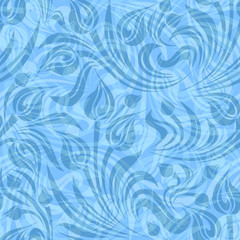 Floral seamless pattern. Vector illustration.