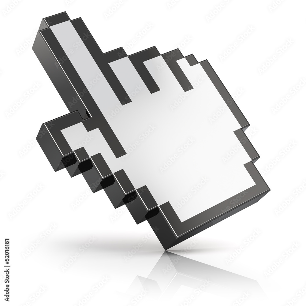 Poster link selection cursor
