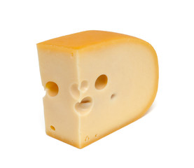 cheese isolated on white background