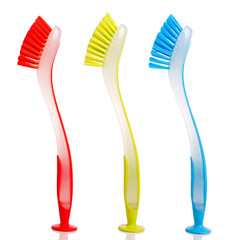 Colour dish washing brushes - 52021597