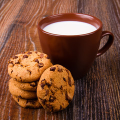 Cookies and milk
