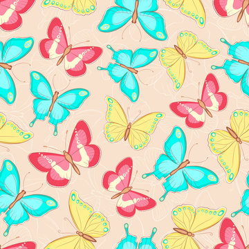 cute butterflies