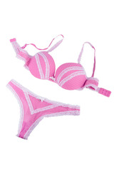 Pink lingerie