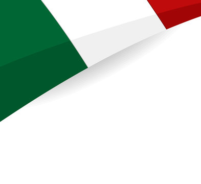 Italy flag. Vector