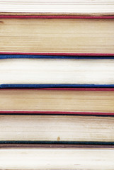 old books, close up