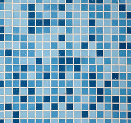 Texture of colored tiles