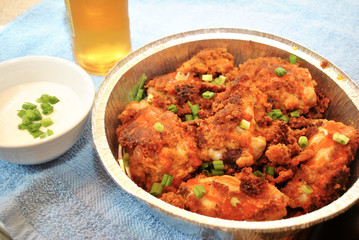 Fast Food Spicy Wings