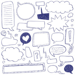 Speech Bubble Doodles