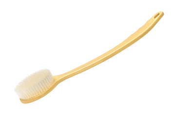 Bath brush isolated on white background