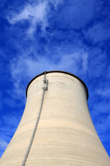 cooling tower at an industrial enterprise