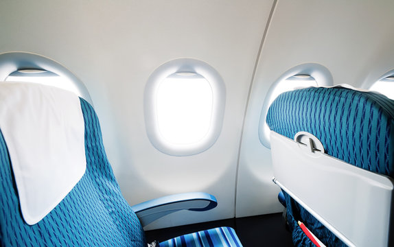 Empty aircraft seats