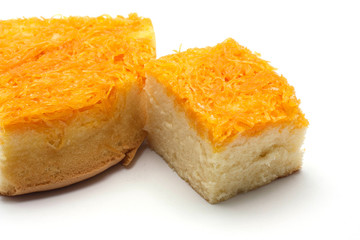 thai dessert,foy thong cake