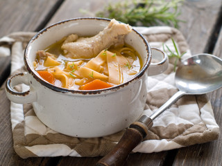 Chicken noodle soup