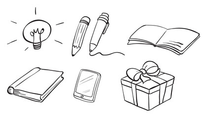 Different doodle designs