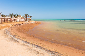 Beautiful beach of Red Sea in Egypt